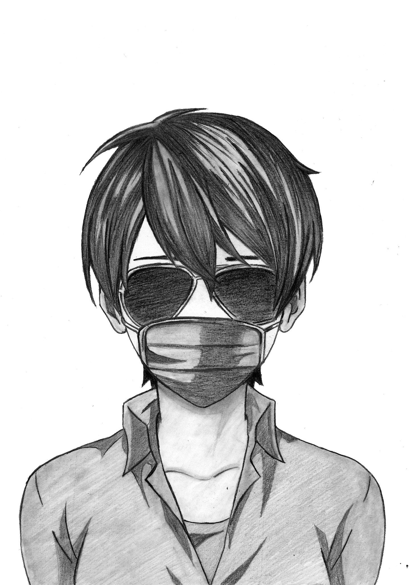 Featured image of post Anime Boy Drawing With Mask