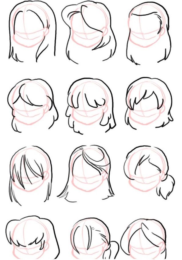 Featured image of post Hair Drawing Reference Easy