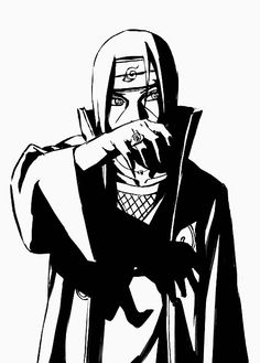 Featured image of post Itachi Outline Black And White