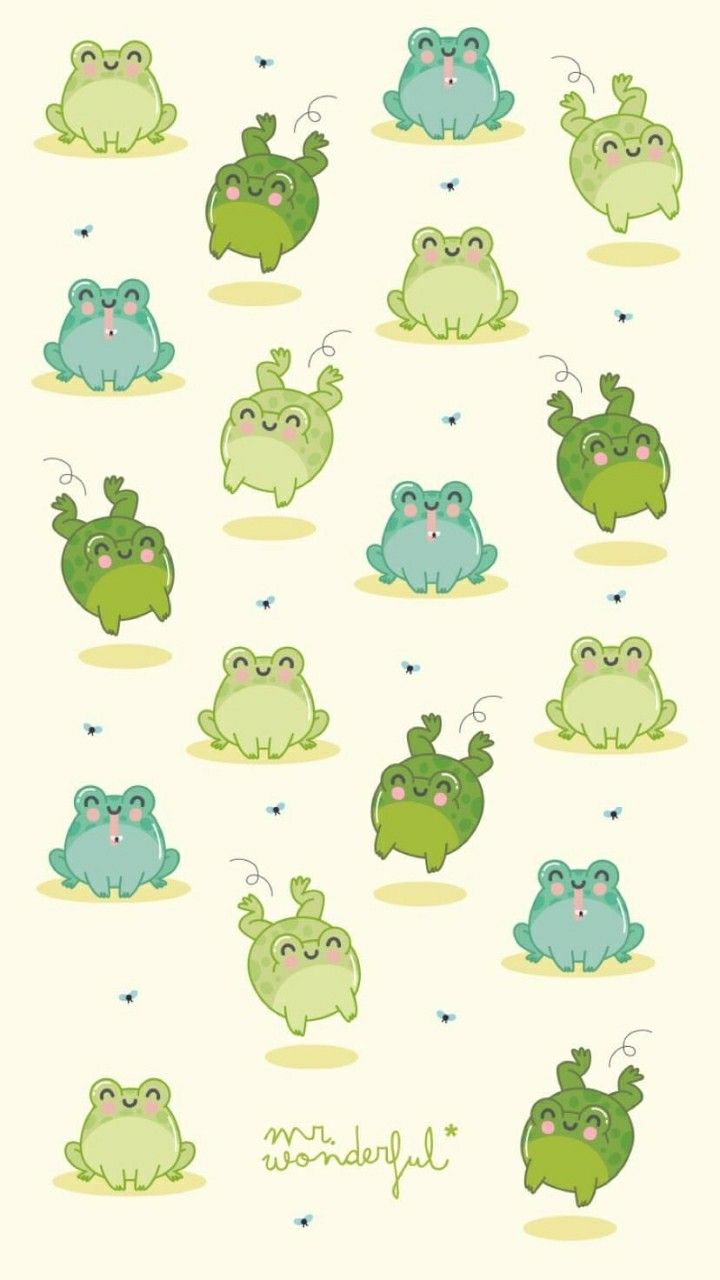 Featured image of post Kawaii Cute Frog Drawing Wallpaper