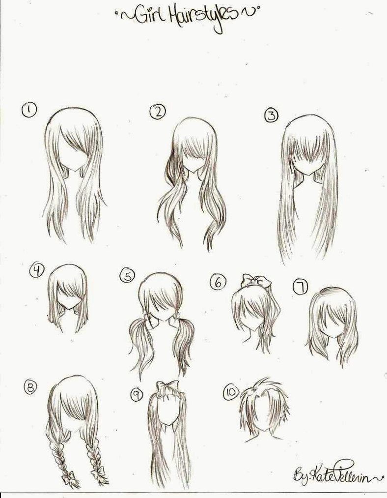 Featured image of post Long Hair Anime Hairstyles Easy