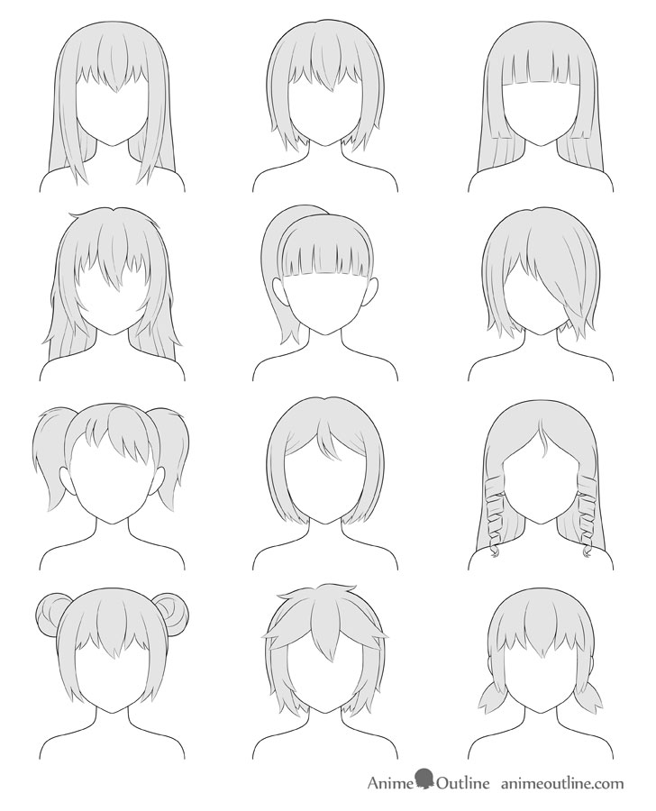 Featured image of post Long Hair Anime Hairstyles