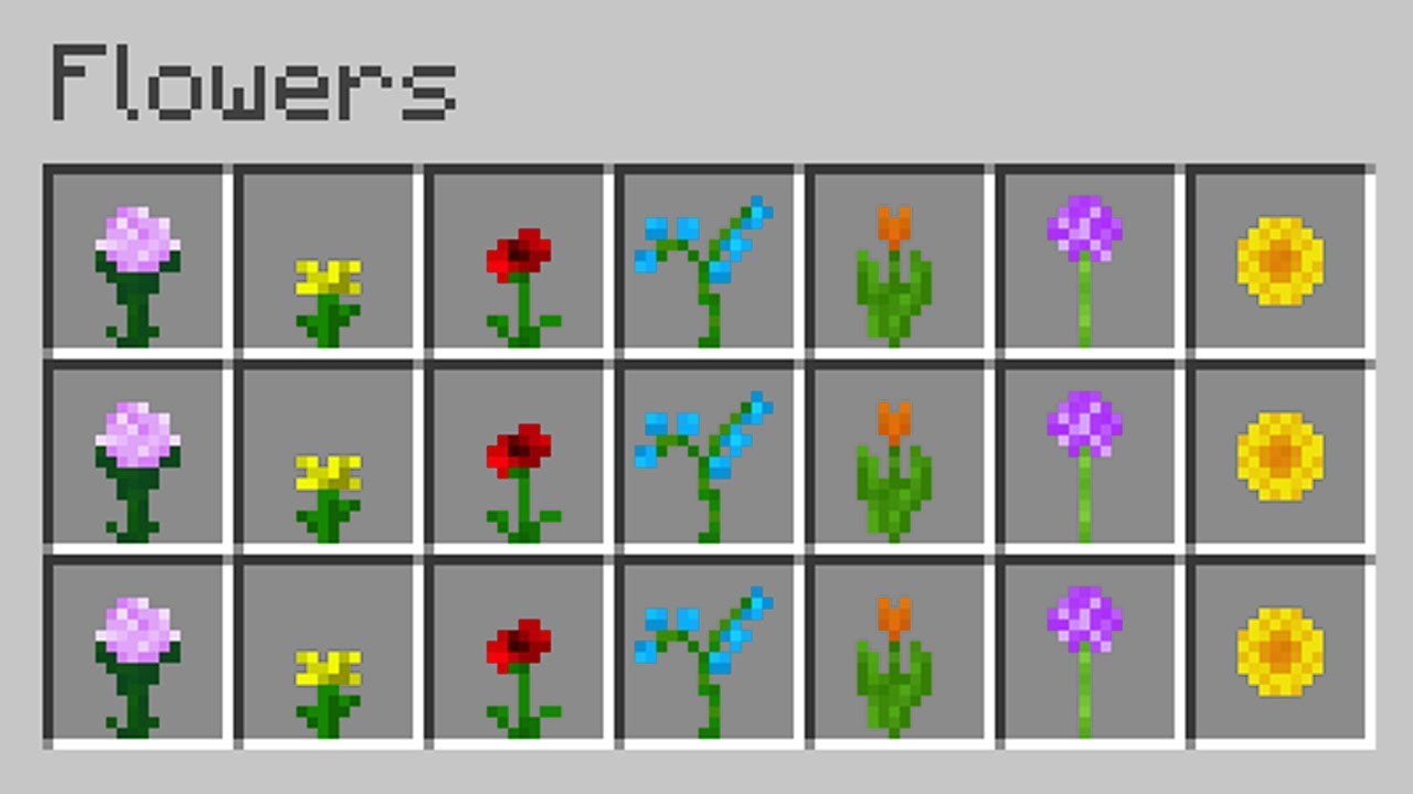 Featured image of post Poppy Minecraft Flowers Names