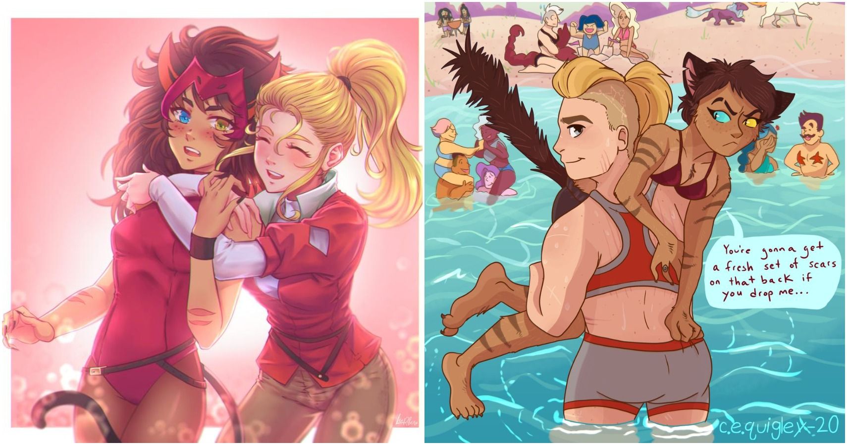 Featured image of post Relationship Catra And Adora Fanart