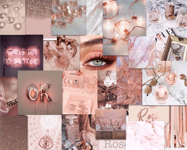 Featured image of post Rose Gold Aesthetic Wallpaper Laptop